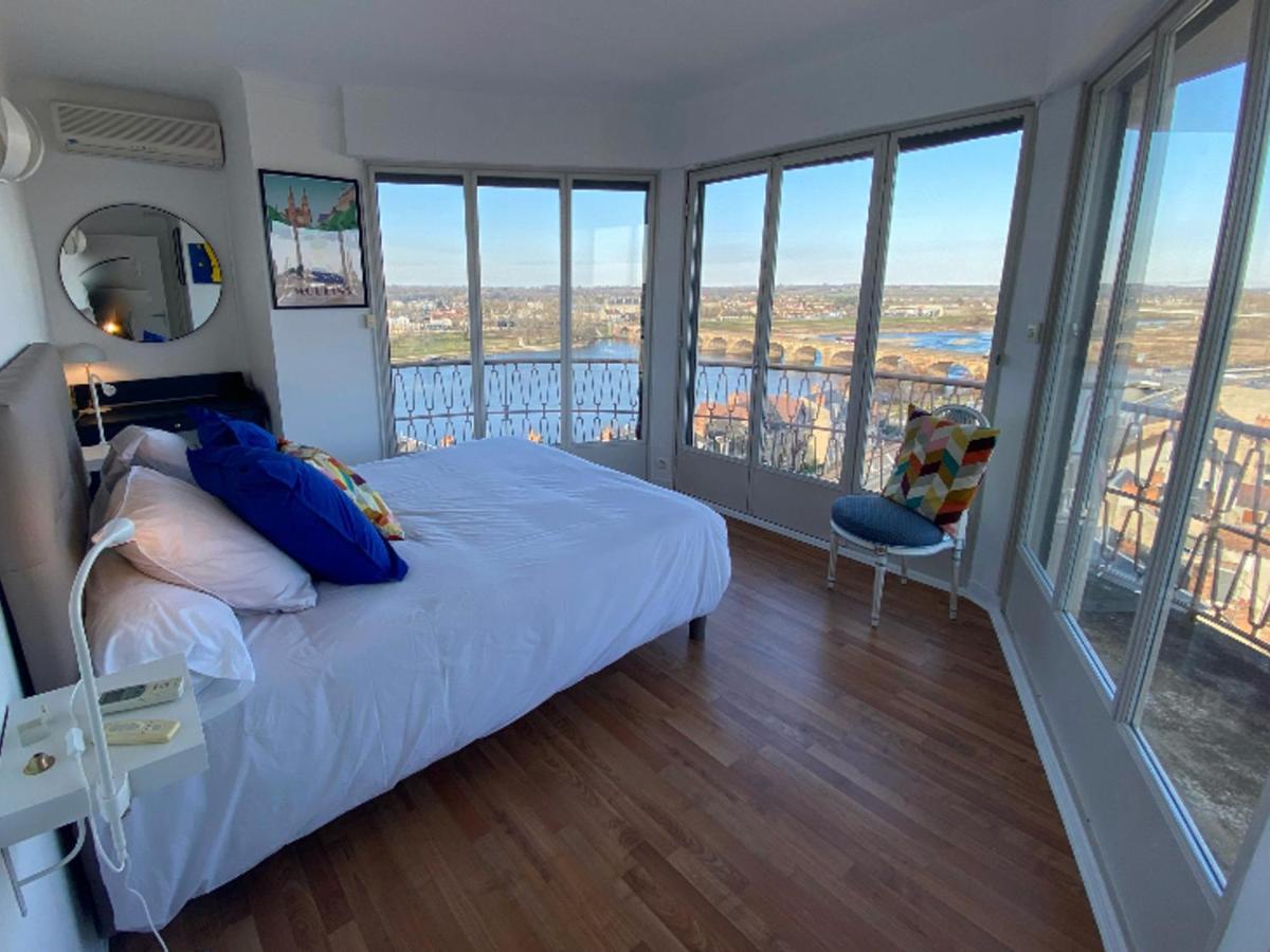 Appartement Panoramique Au Centre De Moulins Avec Terrasse, 2 Chambres, Et Equipements Modernes - Fr-1-489-412 Exteriör bild